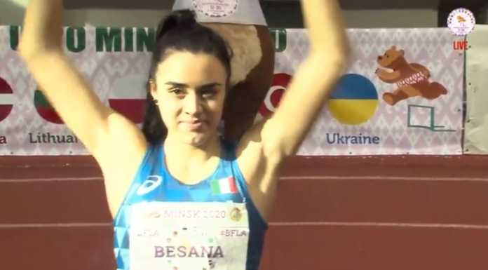 Atletica indoor. Vittoria internazionale per Veronica Besana