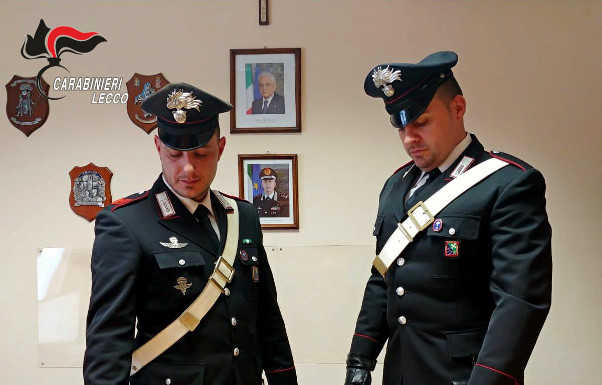 Colico, fermati con 4 grammi di cocaina, arrestati dai Carabinieri