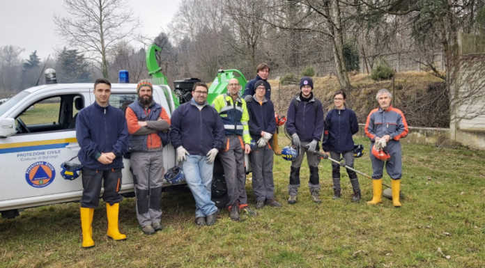 Bulciago, doppio weekend di lavoro per la protezione civile