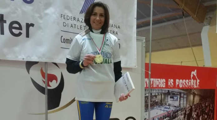 Atletica indoor, titolo regionale Master per Piani e Fustella