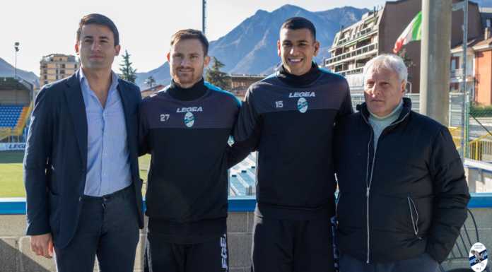 Calcio Lecco, presentati Giuseppe Agostinone e Walid Cheddira