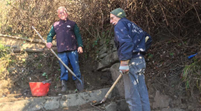 Olgiate, i volontari antincendi boschivi al lavoro lungo i sentieri del Plis