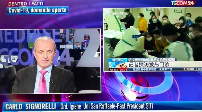 Coronavirus. Signorelli a Tgcom24: “Epidemia senza precedenti”
