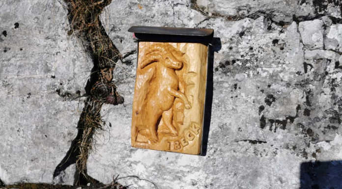 Salva dopo un incidente in montagna, sul Regismondo la sua scultura dedicata agli amici Beck