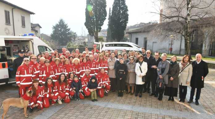 Donato un nuovo mezzo alla Cri di Valmadrera nel ricordo di Damiano