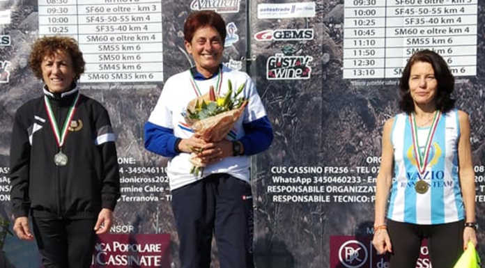 Italiani Master di campestre: Giovanna Cavalli oro, Elena Fustella argento