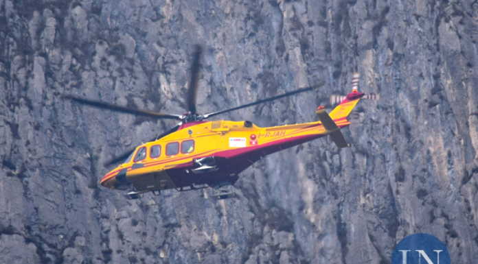 Valmadrera. Infortunio sulla ferrata Corno Rat: elisoccorso in azione