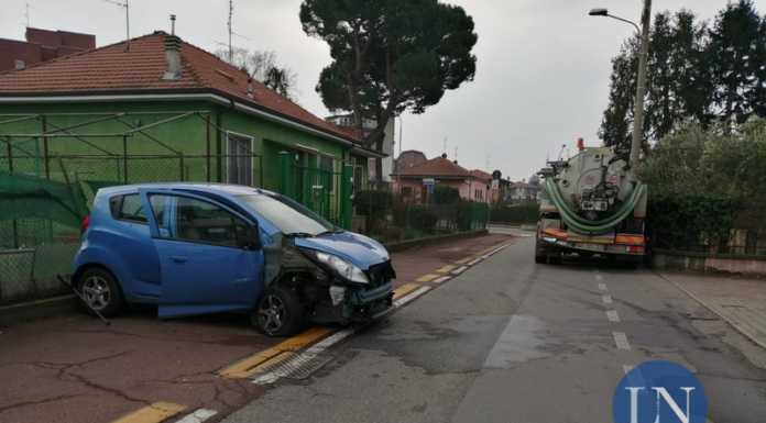 Schianto contro un’autocisterna, un ferito a Lomagna