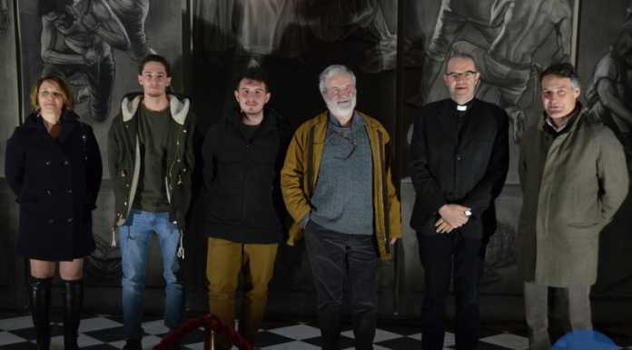 Crucifige, in basilica a Lecco una grande pala dedicata a San Paolo VI