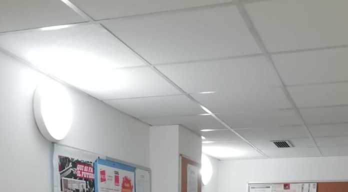 Cgil Oggiono, messo a nuovo l’impianto di illuminazione