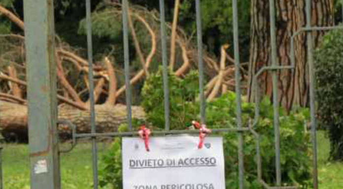 Previsto vento forte, Lecco chiude i giardini pubblici