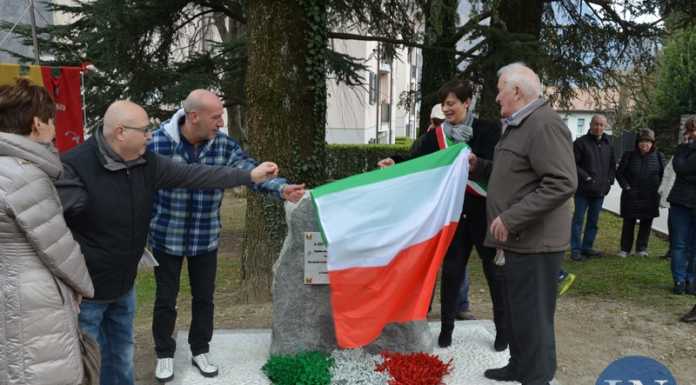 Ballabio dedica una stele a Pino Galbani: “Il tuo esempio ci accompagna sempre”