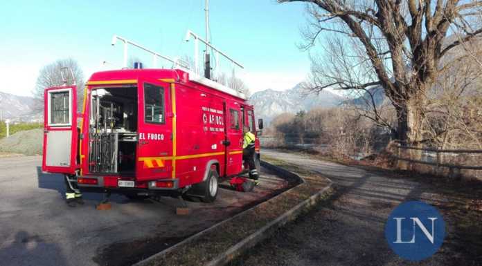 Olginate. Ricerche sull’Adda per un possibile disperso