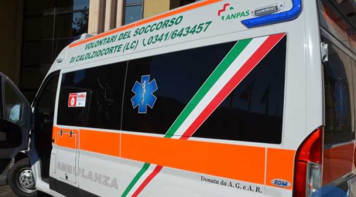 Infortunio sul lavoro a Calolziocorte, 55enne trasportato all’ospedale