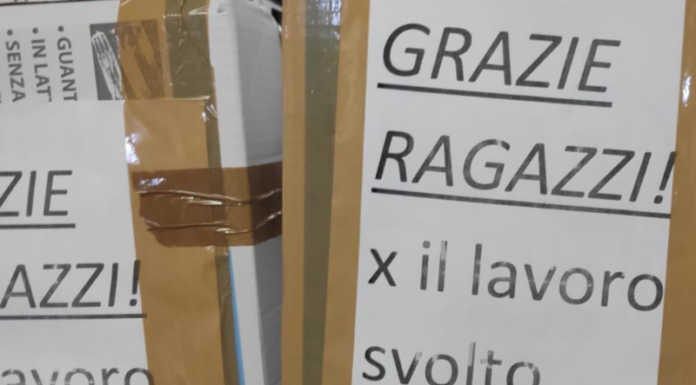 Merate, la solidarietà bussa al Mandic: maxi consegna di mascherine e guanti