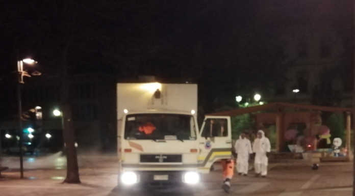 Unione della Valletta: al via l’intervento di sanificazione delle strade