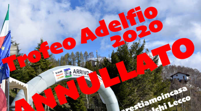 Corsa in montagna. Il coronavirus ferma anche il trofeo Adelfio Spreafico