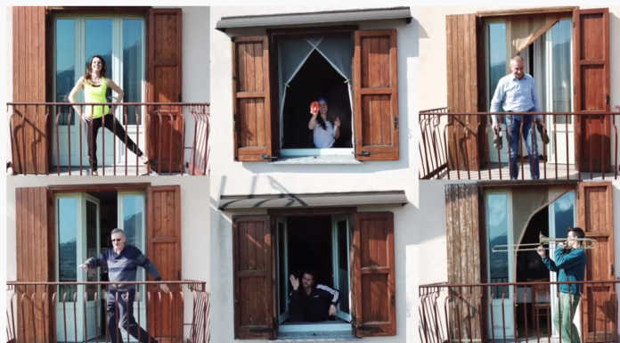 VIDEO – “Attenti al virus!” La quarantena a Isella? E’ tutta un’altra musica