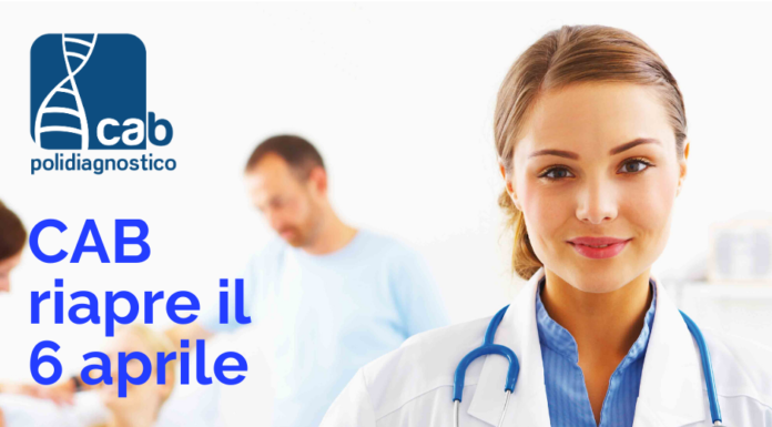 CAB riapre il 6 aprile!