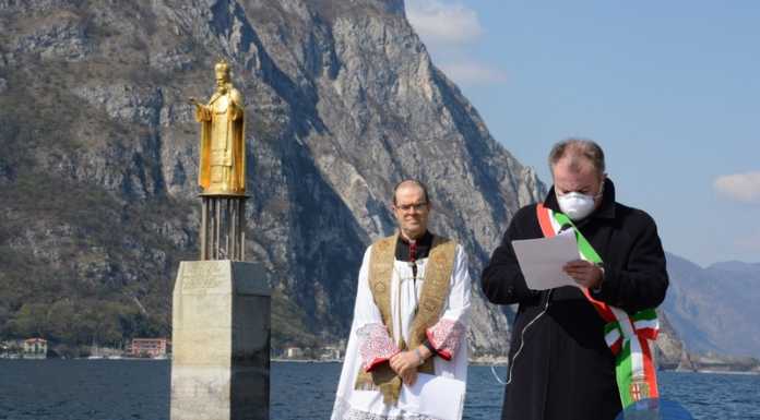 Lecco si affida a San Nicolò e prega per i suoi cittadini (Foto e video)