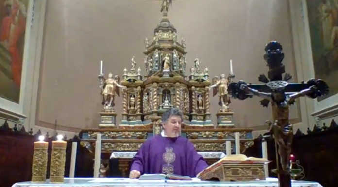 Messa in streaming ad Abbadia, la Quaresima inizia in ‘quarantena’