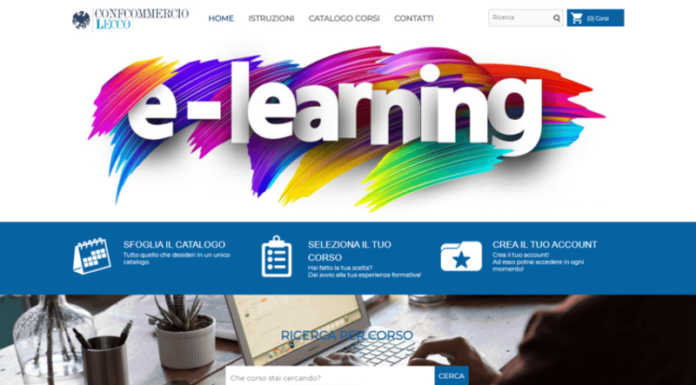 E-learning, nuova piattaforma di Confcommercio Lecco per i corsi on line
