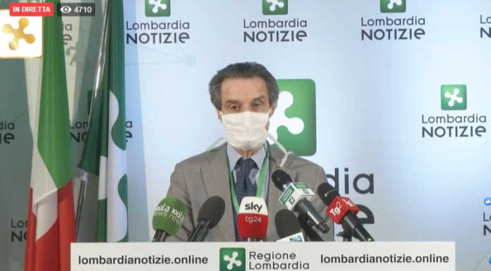 Coronavirus. Fontana: “I numeri non vanno bene, ecco le richieste al Governo”