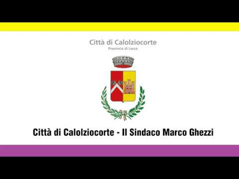 VIDEO – Il messaggio del sindaco di Calolzio Marco Ghezzi ai cittadini