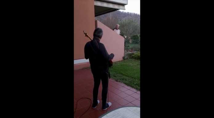 Santa Maria Hoè: un flash mob musicale per stare vicini ma lontani