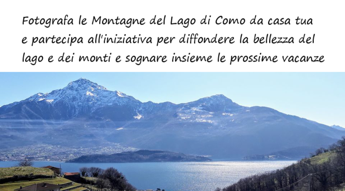 In questa emergenza Montagne Lago di Como lancia due iniziative