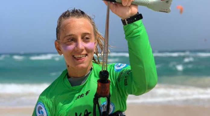 Una mandellese ai mondiali di Kite Surf, la storia di Monica Gilardoni