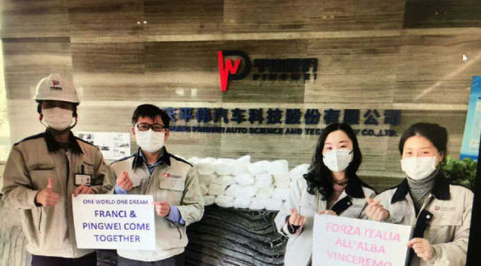 Valmadrera, un regalo inaspettato dalla Cina: “Ci hanno fatto emozionare”