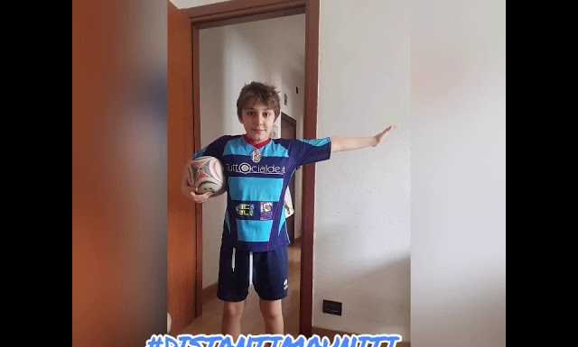 #distantimauniti… il video dell’Under 10 del Rugby Lecco
