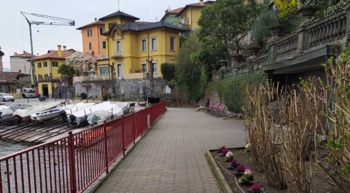 Cantieri fermi a Varenna, si fermano anche i lavori alla passerella
