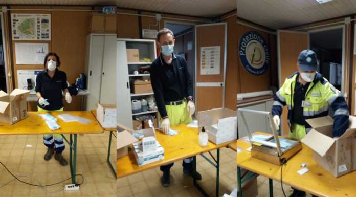 Mascherine, anche a Lecco parte la distribuzione ‘porta a porta’