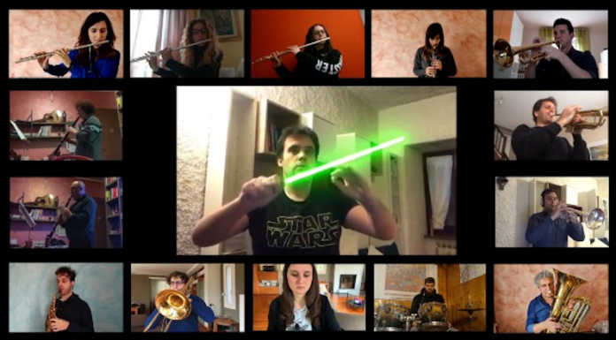 La banda di Airuno interpreta la marcia trionfale di Star Wars (VIDEO)