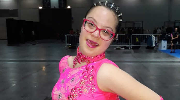Giada Canino è terza al campionato paralimpico online di ballo