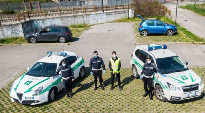 Merate, per i controlli covid 19 arriva il drone. Polizia locale in servizio anche a Pasqua