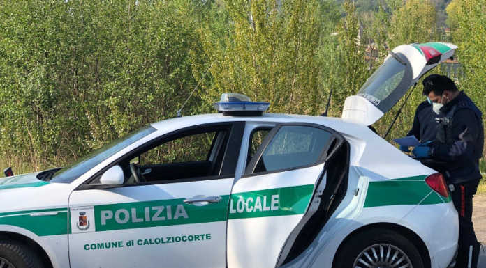 Calolzio. Controlli della Polizia Locale al Lavello, ragazzo sorpreso a passeggiare