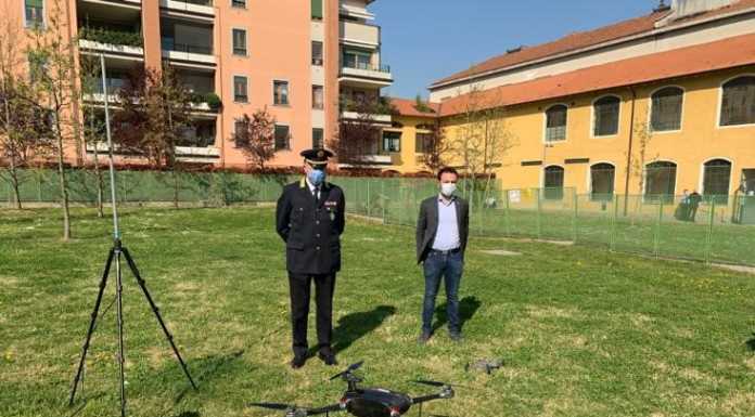 “Restate a casa!” a Monza controlli anche con i droni