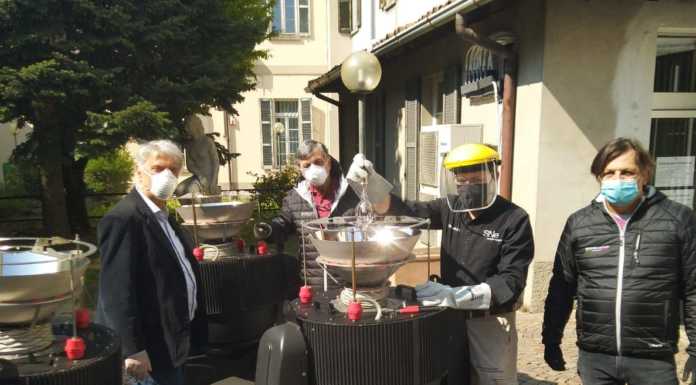 Dal comune di Lecco un fascio di luce e di speranza per questa Pasqua