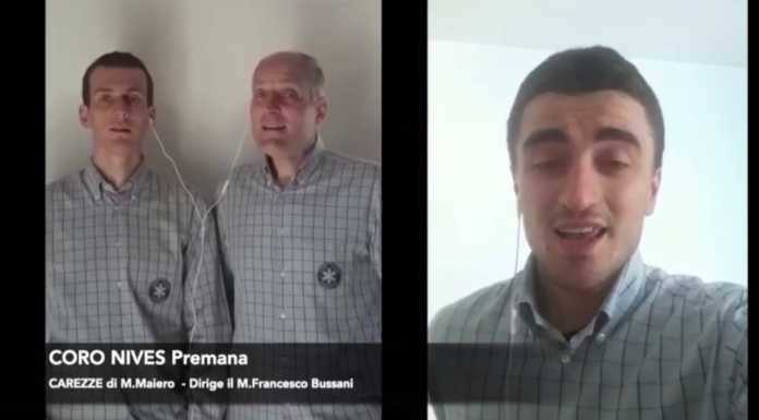 Premana, il canto del Coro Nives ai tempi del Coronavirus (VIDEO)