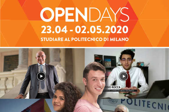 Tutto quello che c’è da sapere sugli “Open Days” del Politecnico di Milano