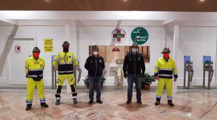 Covid. Gli Alpini di Lecco tornano a Bergamo, in aiuto all’ospedale da campo