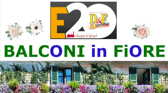 Cernusco, al via la terza edizione del concorso “Balconi fioriti”