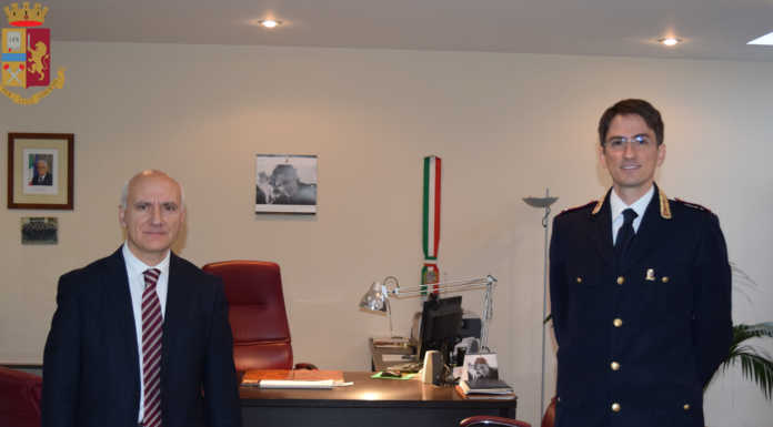 La Questura di Lecco saluta il nuovo commissario capo Tommaso Perlini