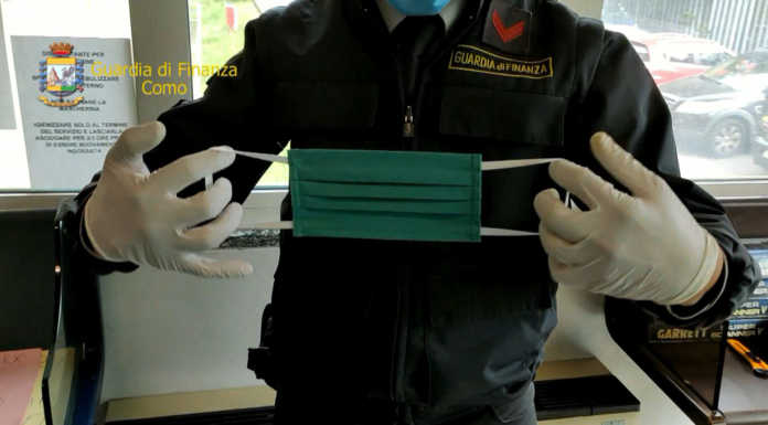 Mascherine, frode nelle forniture: un arresto e 3 milioni di euro sequestrati