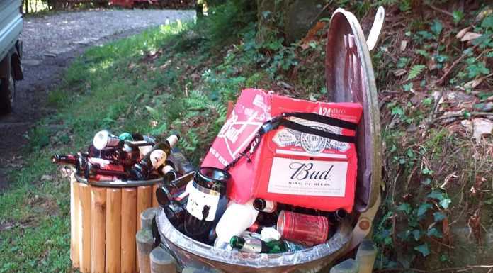 Santa Maria Hoè, bottiglie di alcolici nel bosco. Il sindaco condanna il party abusivo