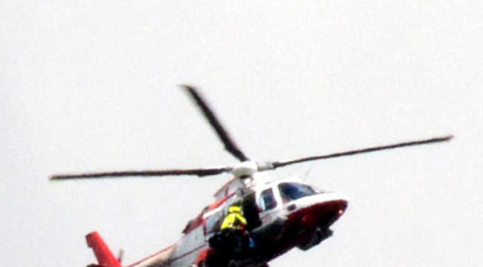 Escursionista in difficoltà in Grigna, recuperato dall’elicottero dei pompieri