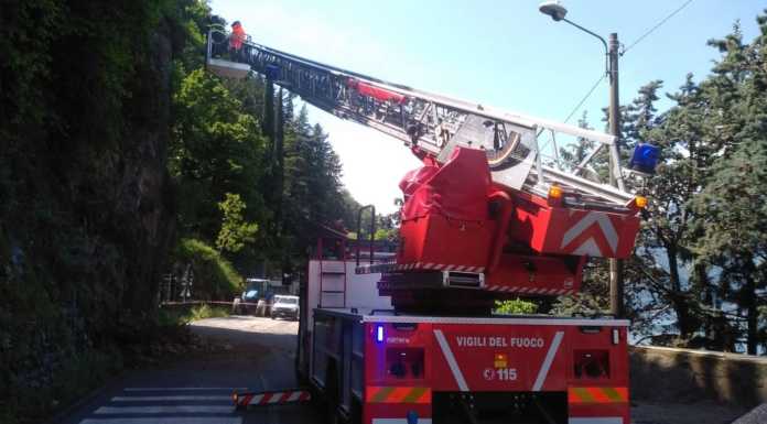 Bellano, riaperta la provinciale dopo le verifiche alla frana